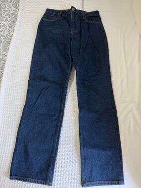 Abercrombie Dark Rinse Straight Leg Jeans 29